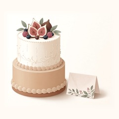 Illustration — gâteau sur mesure, Boulangerie D'Amore Nice